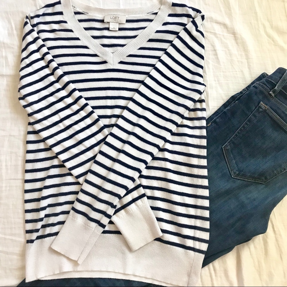 Loft Stripe Sweater